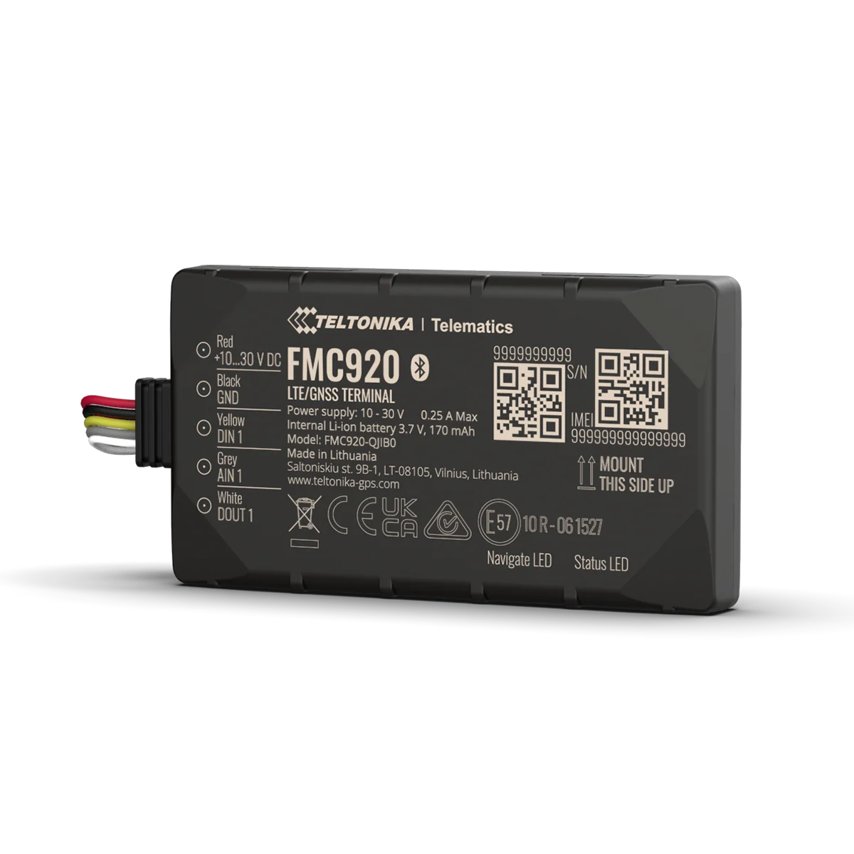 Professional Teltonika GPS tracker for fleet vehicles and advanced telematics
