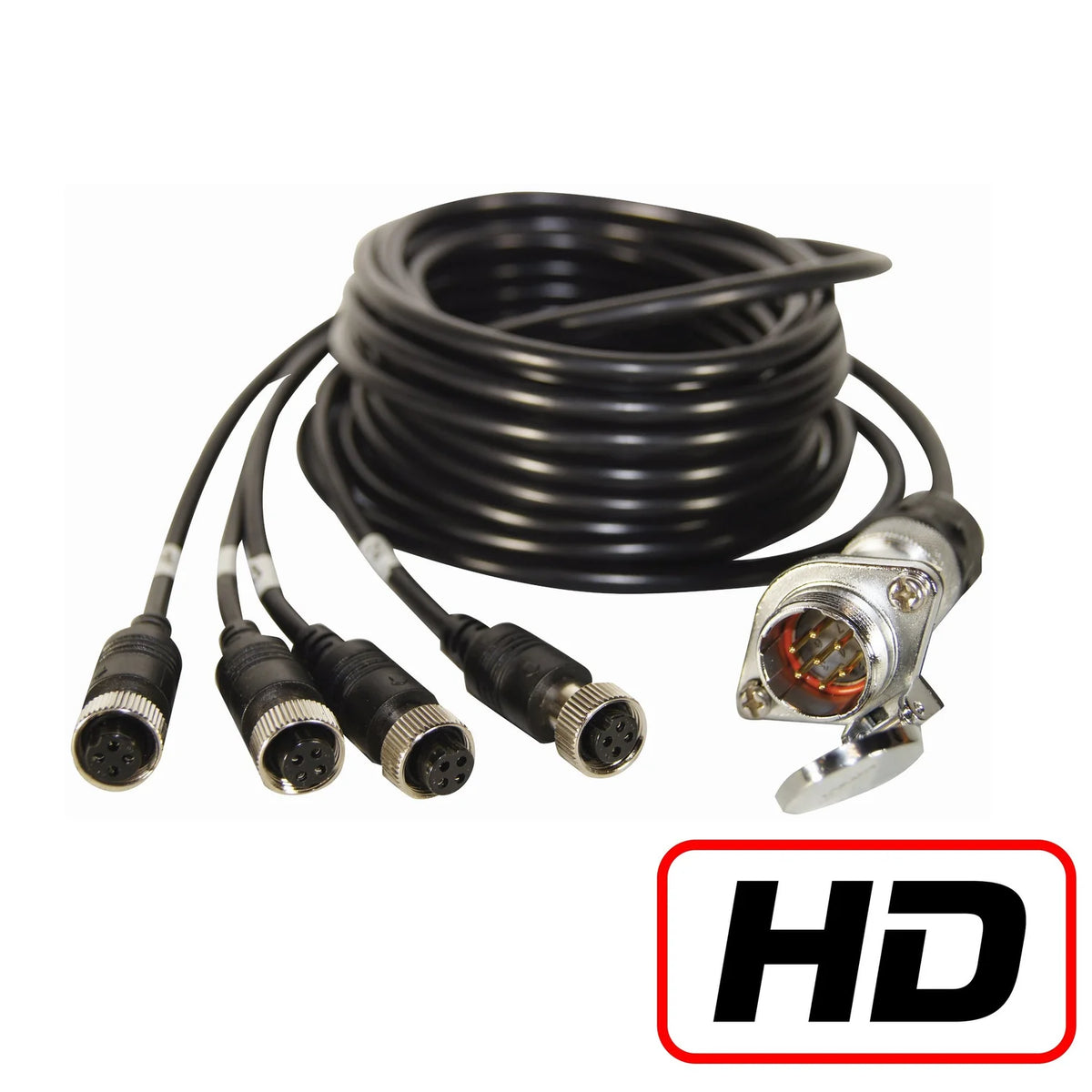 Representative four-camera cable-kit image; not the exact Teltonika ProCam 3 m expansion cable. Connectors and included components may differ.