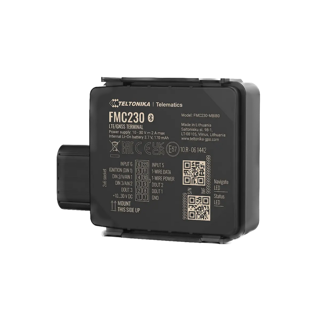 Teltonika FMC230 LATAM IP67 4G LTE Cat 1 hardwired GPS tracker