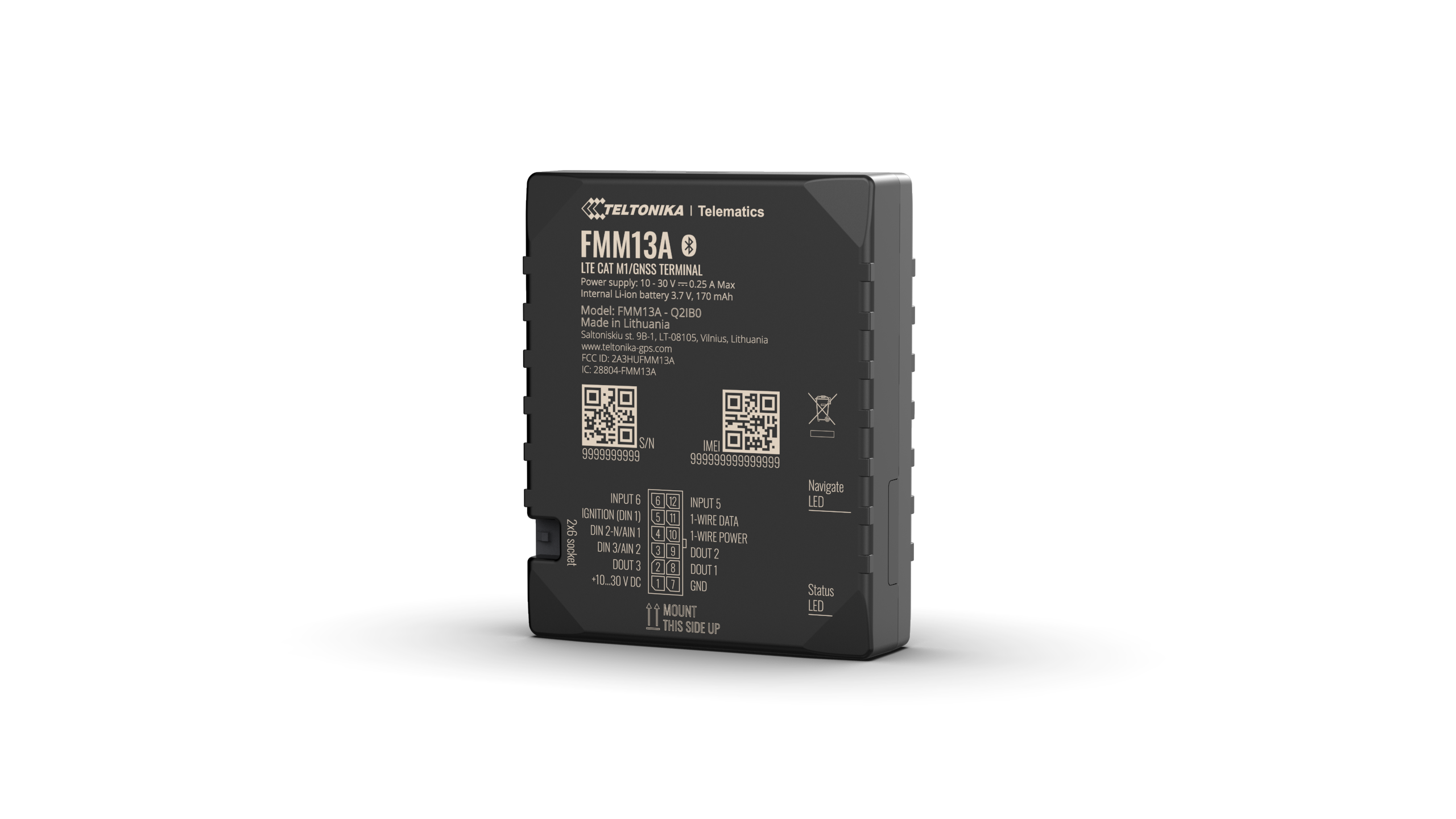 TELTONIKA FMM13A ADVANCED GPS TRACKER