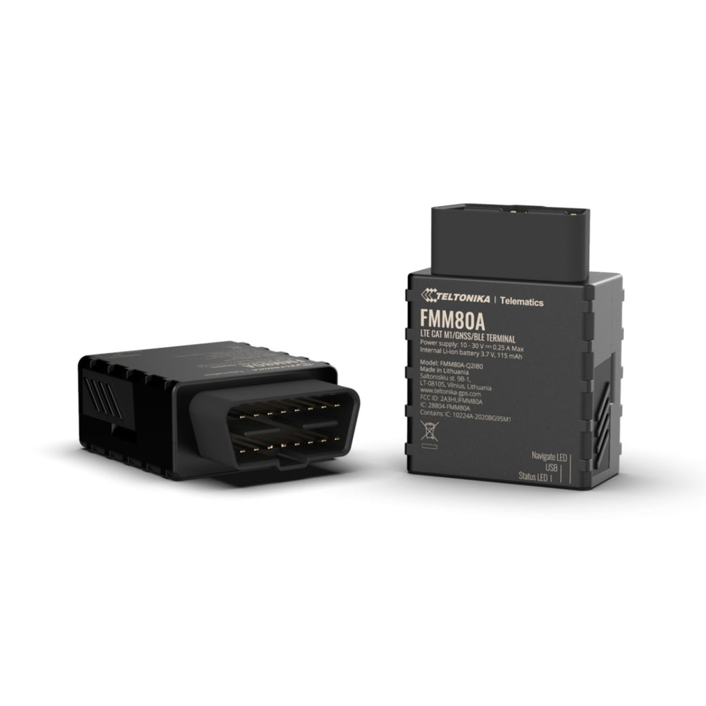 Teltonika FMM80A GPS tracker view