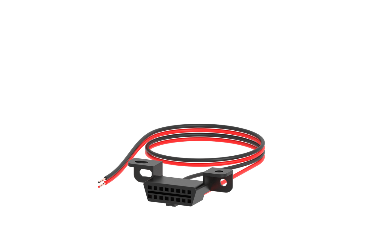 Teltonika OBD-II female power cable for bench configuration