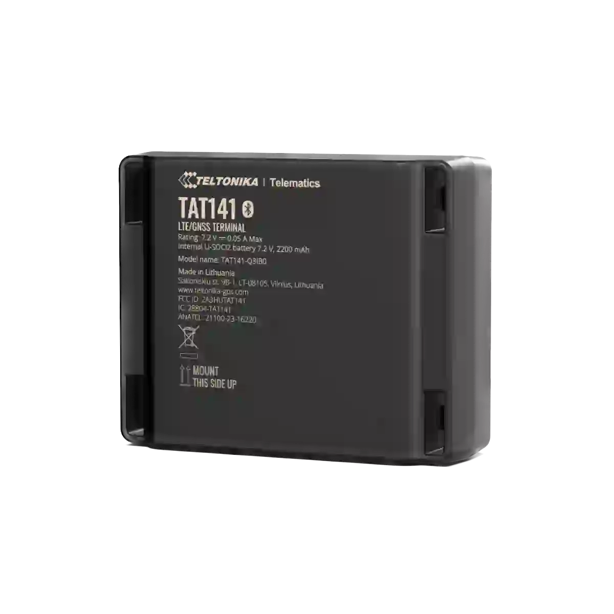 Teltonika TAT141 (Norteamérica) Rastreador GPS de activos 4G LTE Cat M1 IP68 con batería